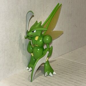 Jazwares Pokemon SCYTHER BATTLE FEATURE FIGURE Deluxe Action